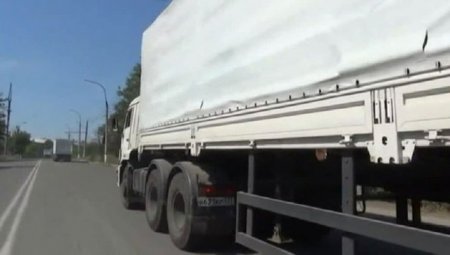 Шестая гуманитарная колонна везет в Донбасс топливо и медикаменты