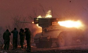 Украинские каратели под Донецком попали под огонь артиллерии ВСН