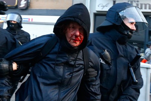 «Blockupy»: капитализм убивает!