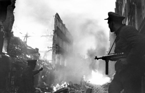 22 апреля 1945 года. Ожесточенные бои в Берлине