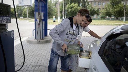 На Украине обвалился рынок автомобильного топлива