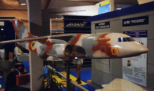 На выставку вооружений Украина отправила пластмассовые модели самолётов
