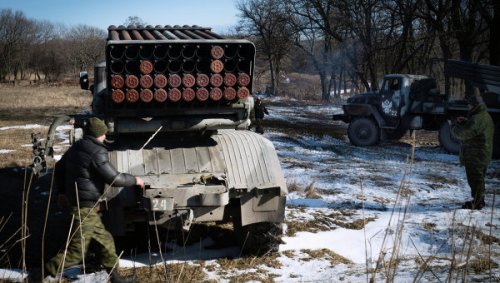 Минобороны ДНР: украинские силовики стягивают "грады" к Константиновке