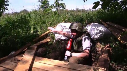 Ополченцы отражают атаки пехоты ВСУ на западных рубежах Донецка