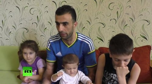 Беженцы из Сирии оказались в эпицентре конфликта на Украине