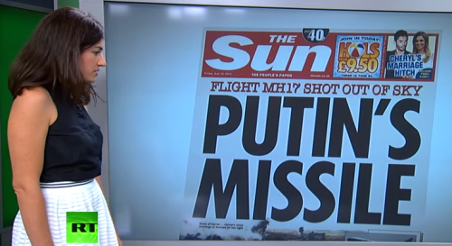 Трагедия MH 17: западные СМИ заставили американцев поверить в виновность Москвы