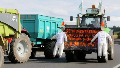 Фермеры во Франции бастуют из-за российских санкций