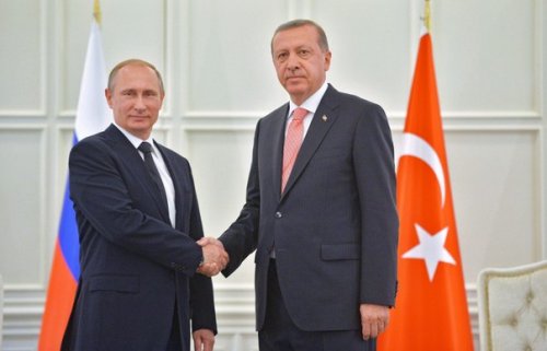 Путин и Эрдоган по телефону обменялись мнениями о ситуации на Ближнем Востоке 