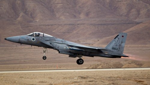 ТВ: ВВС Израиля нанесли авиаудар на сирийской части Голанских Высот