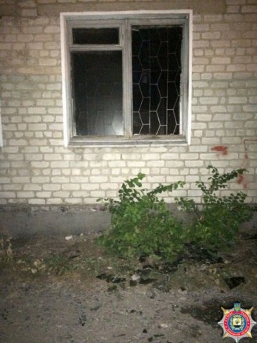 В Красноармейске Донецкой области ночью неизвестные сожгли военкомат