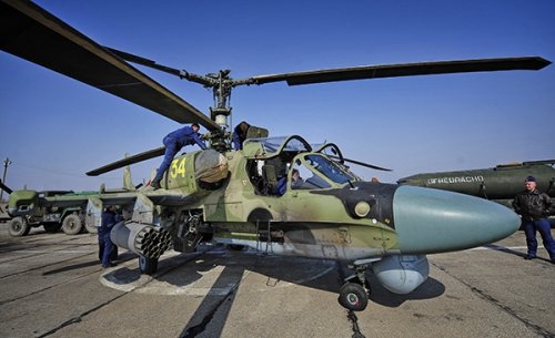 Египет заказал российские вертолеты Ка-52 "Аллигатор"