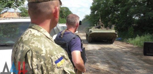 Разведка ДНР зафиксировала перестрелки между ВСУ и нацгвардией в Широкино
