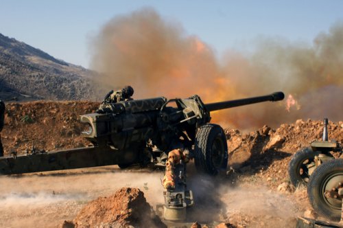 Армия Сирии начала широкомасштабное наступление на позиции ИГИЛ