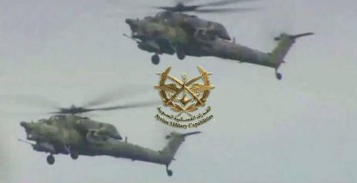  "Ночные охотники" Ми-28 были замечены в Сирии
