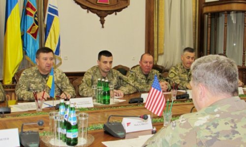 В Украине с официальным визитом находится делегация Вооруженных сил США