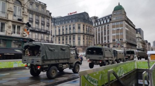 Местные жители: Брюссель стал похож на военную базу