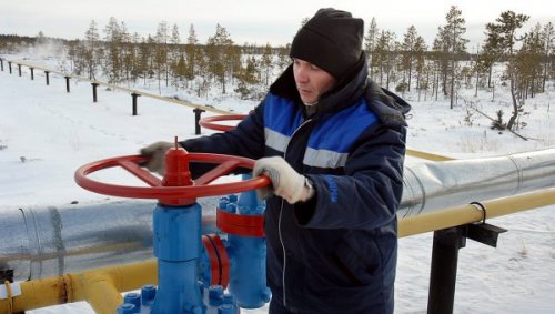 Поставки российского газа на Украину прекращены