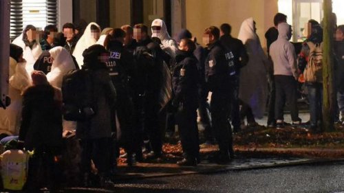 В Германии во время массовых драк с участием беженцев пострадали 12 человек 