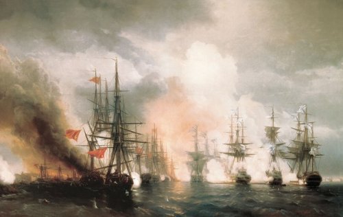 18 ноября 1853 года русская эскадра уничтожила турецкий флот