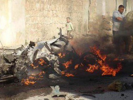 Перед генконсульством РФ в Алеппо взорвался автомобиль со взрывчаткой