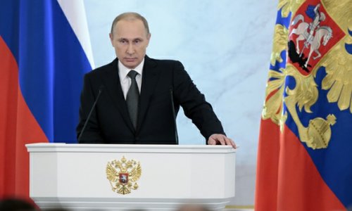 Путин в четверг выступит с ежегодным посланием к Федеральному cобранию