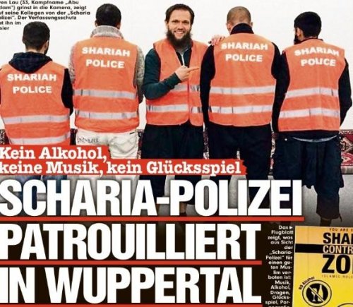 Немецкая Фемида боится связываться с «шариатским патрулём»