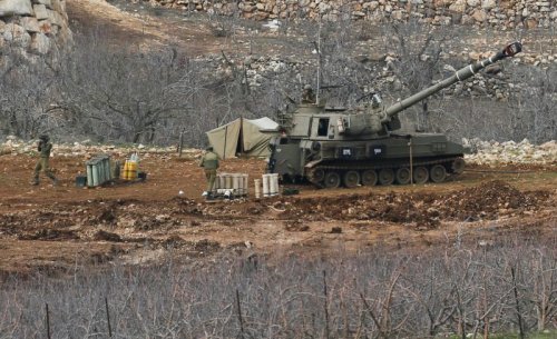 На ракетный обстрел с территории Ливана Израиль ответил прицельным артиллерийским огнём