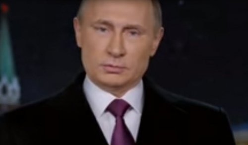 Путин поздравил россиян с наступающим Новым годом