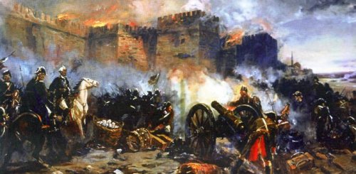 Сказ о том, как русские войска турецкие крепости брали
