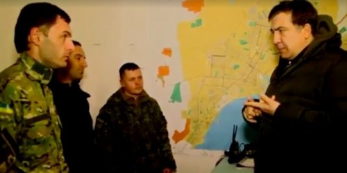 Саакашвили опубликовал секретные данные о расположении войск в Донбассе