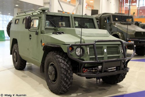 Армии в 2016 году поставят бронеавтомобили «Тигр-М»