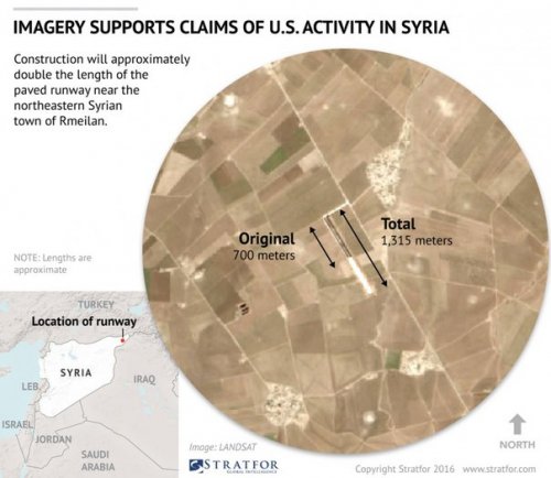 Stratfor: США расширяют военное присутствие в Сирии