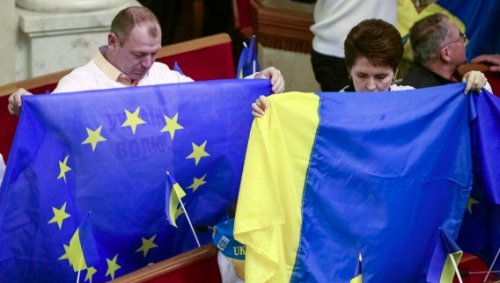 Депутаты Рады устроили демарш на форуме Украина-ЕС