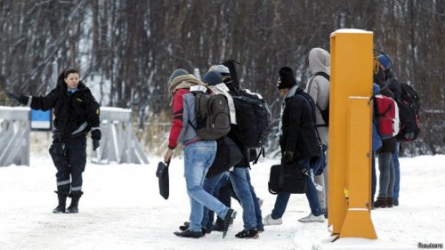 Россия не примет мигрантов, которые едут транзитом в Норвегию