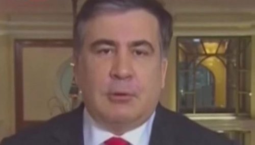 Не москаль: Саакашвили поскакал в прямом эфире