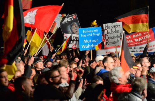 В Берлине прошел пикет против политики двойных стандартов Обамы и Эрдогана