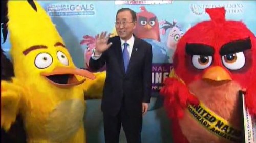 Генсек ООН назначил персонажа из игры Angry Birds послом по защите окружающей среды