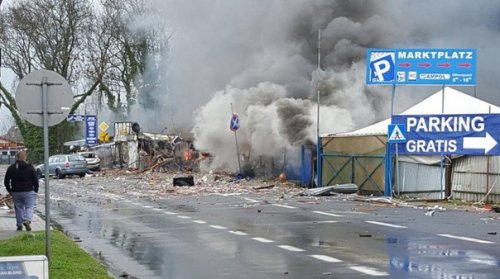 На польско-немецкой границе прогремел мощный взрыв, есть пострадавшие