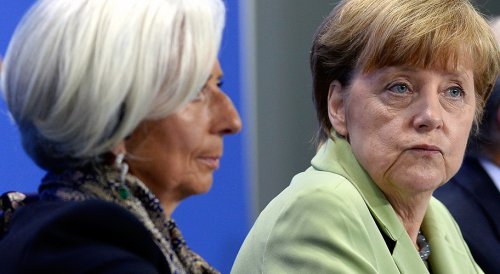 Кристин Лагард против Ангелы Меркель