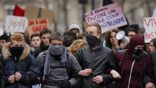 Французы снова протестуют против трудовой реформы