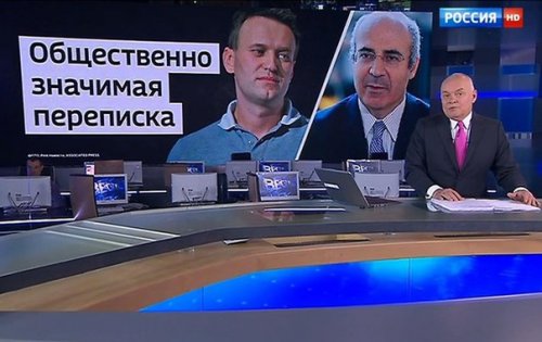 Киселев: Навальный вправе судиться, а "Россия 1" будет развивать тему