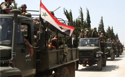 Сирийская армия начала наступление к югу от Алеппо