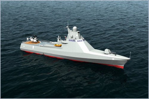 ВМФ России получит шесть модульных корветов с "Калибром"