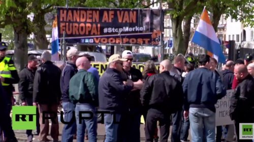 Голландия: "Меркель должна уйти!" – Демонстрация против Меркель и ее миграционной политики 