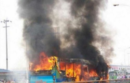 В Ереване прогремел взрыв в автобусе