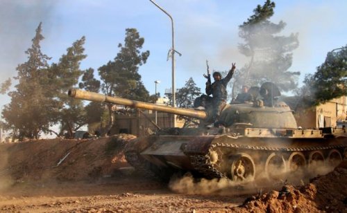 Танки Асада идут на Ракку