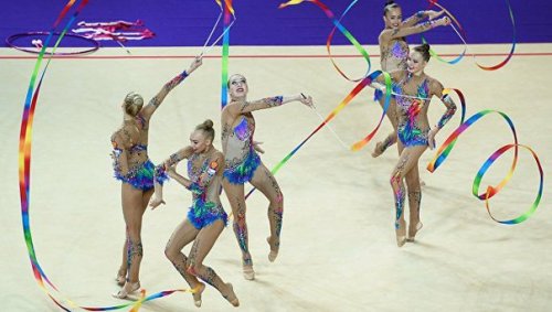 Сборная России по художественной гимнастике вновь доказала, что она лучшая
