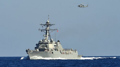 Эсминец ВМС США опасно приблизился к российскому кораблю в Средиземном море