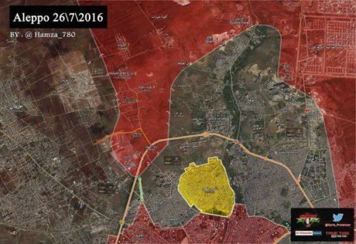 Сирийская армия взяла в окружение в Алеппо крупную группировку боевиков