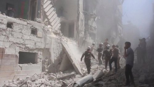 В Сирии боевики применили химическое оружие в районе Алеппо